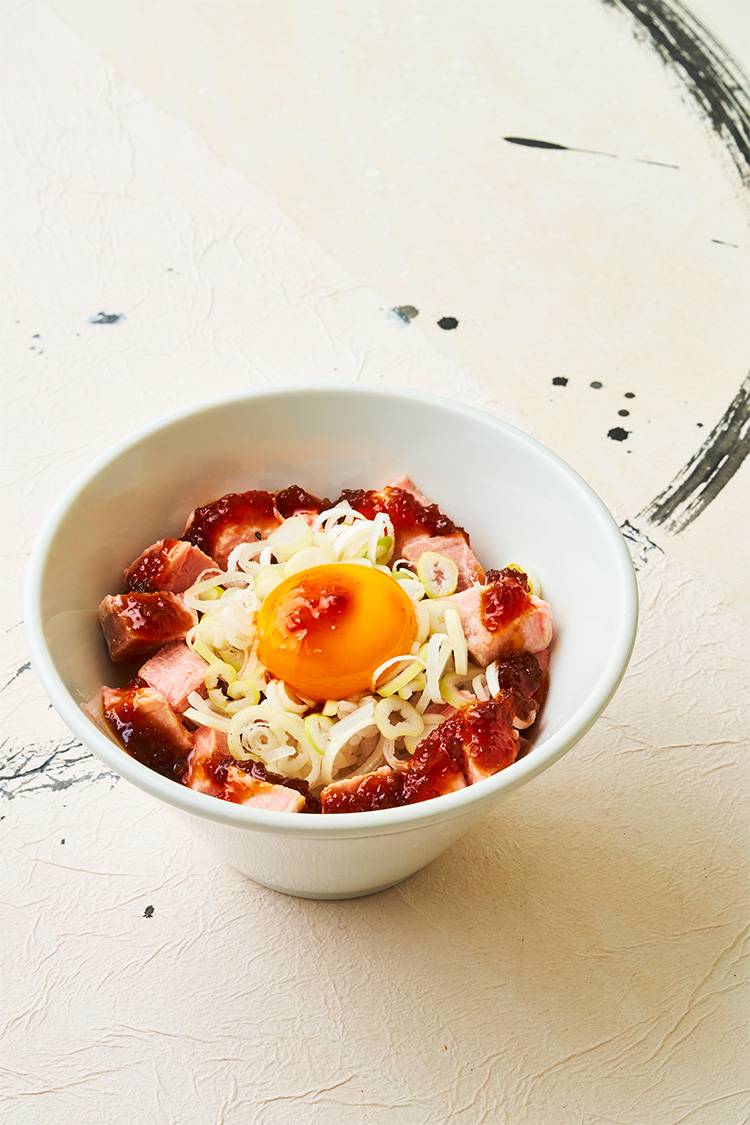 レアチャーシュー丼